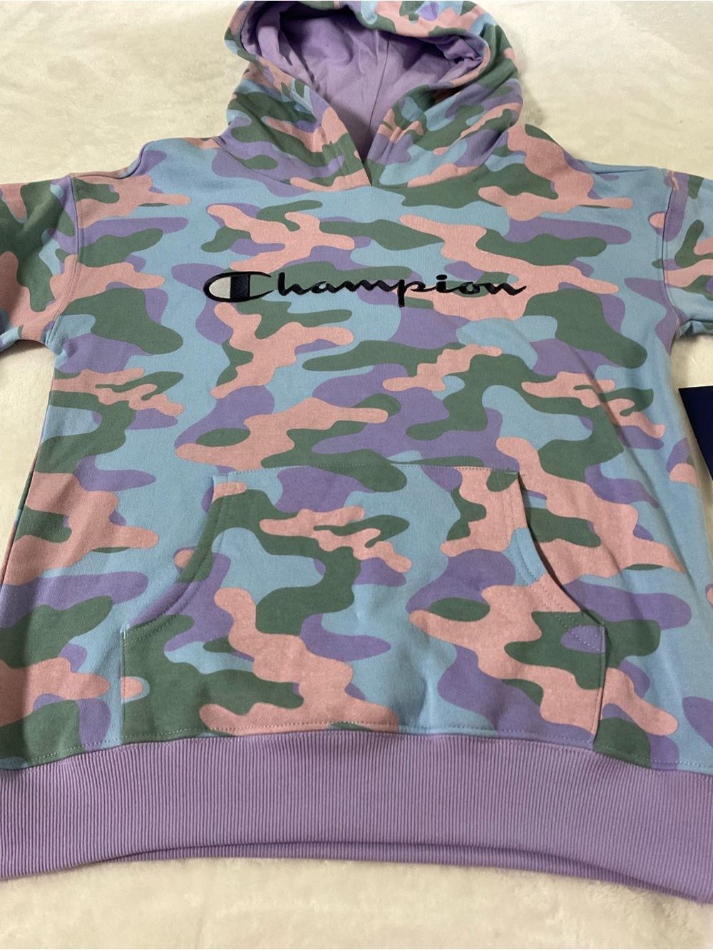 Champion Camo Hoodie Girls Size L-14
NWT - Picture 4 of 8